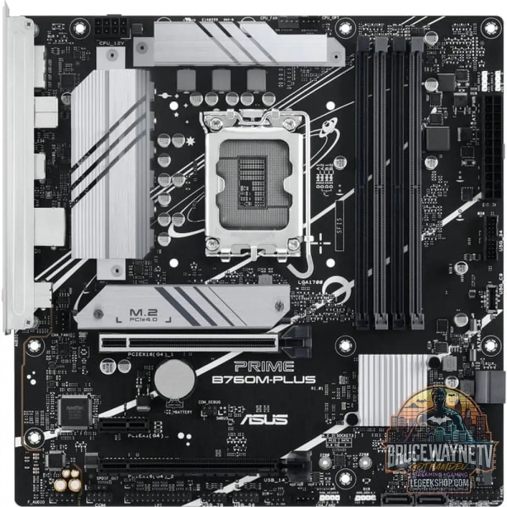 ASUS PRIME B760M-PLUS, carte mère - ASUS - vue 2