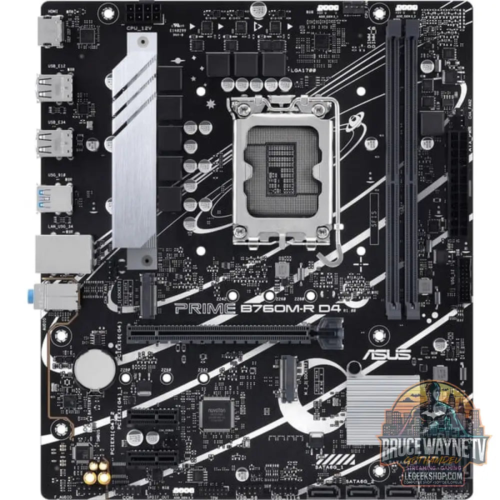 ASUS PRIME B760M-R D4, carte mère - ASUS - vue 2