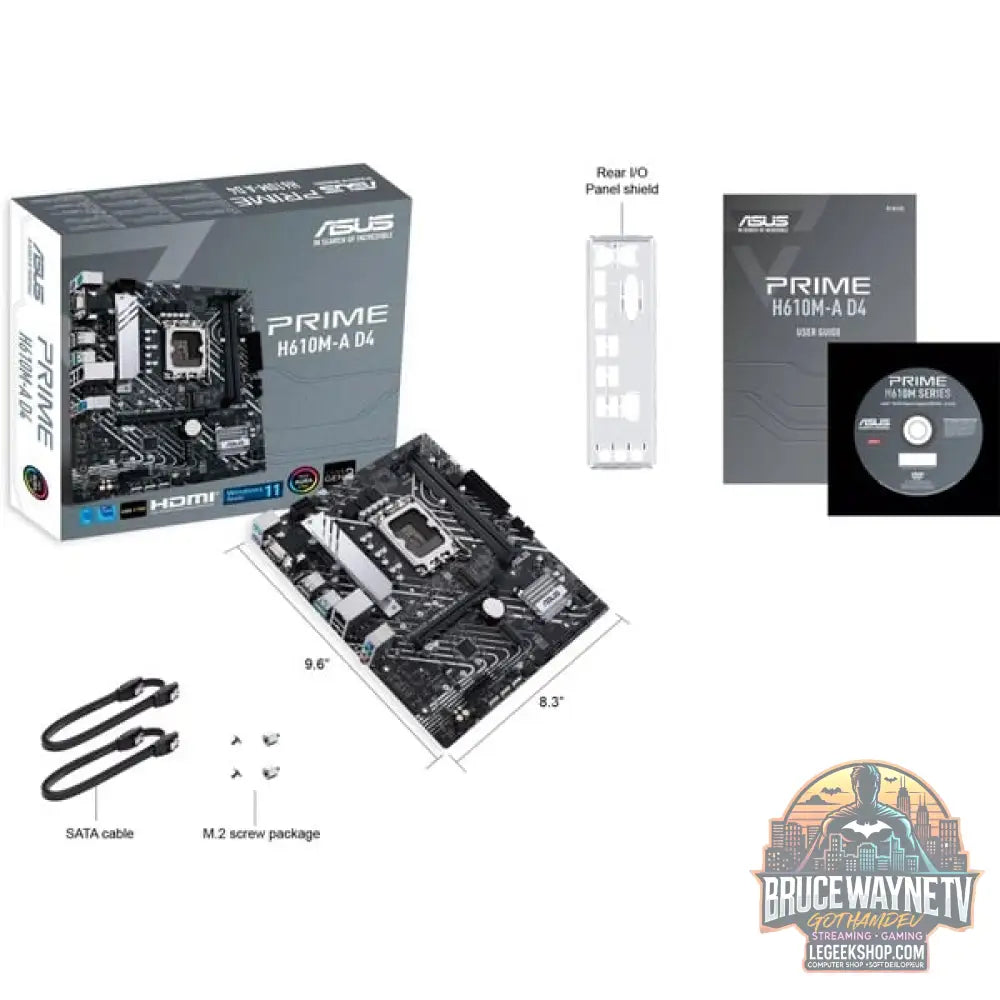 ASUS PRIME H610M-A D4-CSM, carte mère - ASUS - vue 8