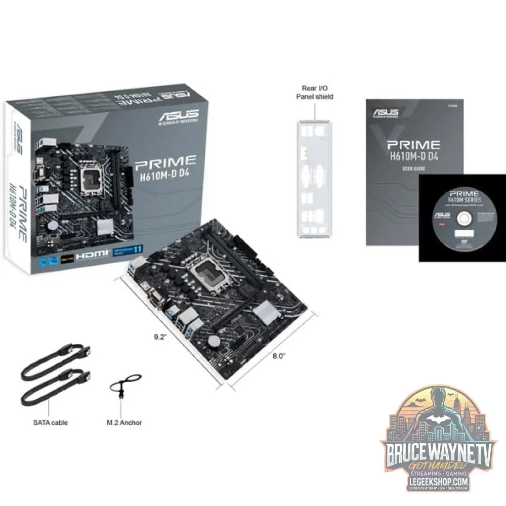 ASUS PRIME H610M-D D4, carte mère - ASUS - vue 8