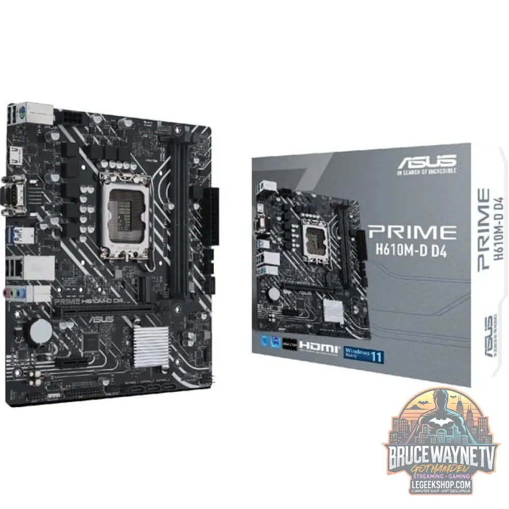ASUS PRIME H610M-D D4, carte mère - ASUS