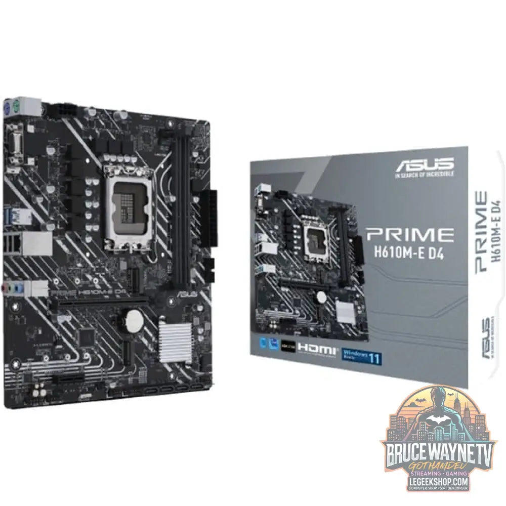 ASUS PRIME H610M-E D4-CSM, carte mère - ASUS