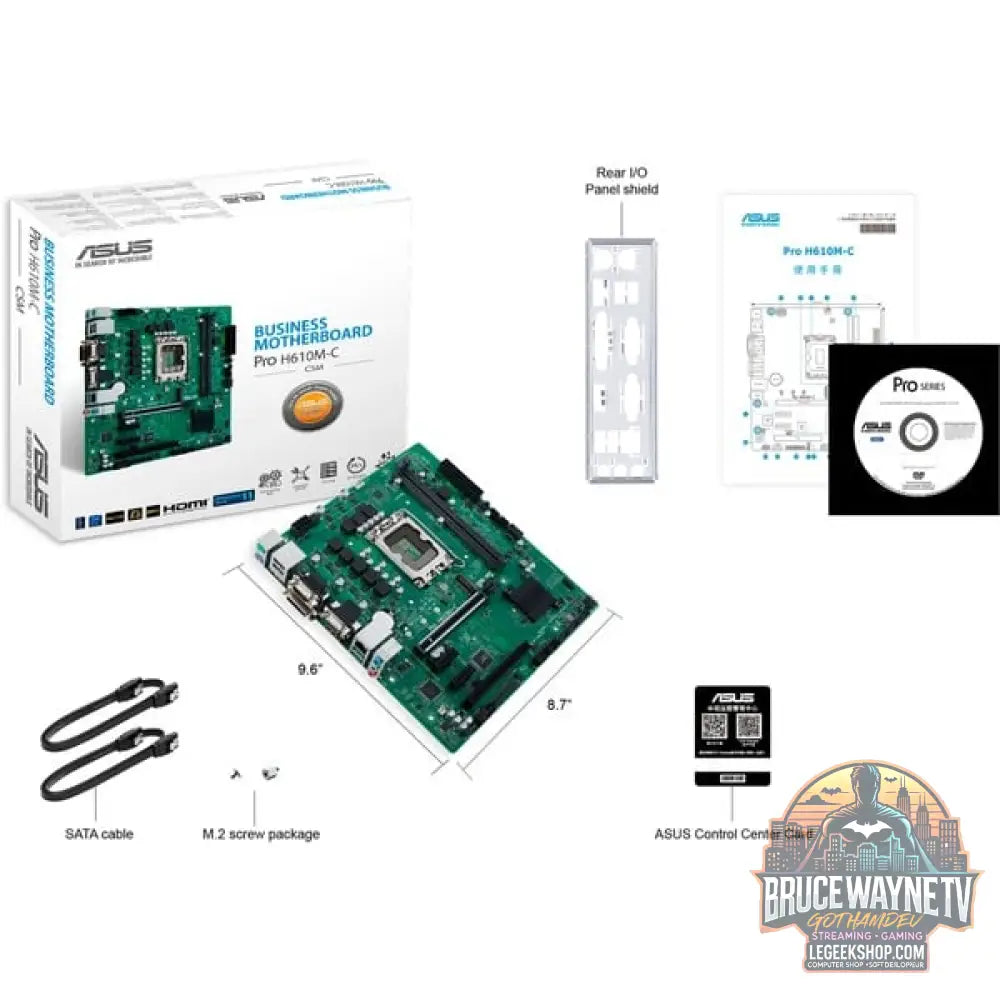 ASUS PRO H610M-C-CSM, carte mère - ASUS - vue 6