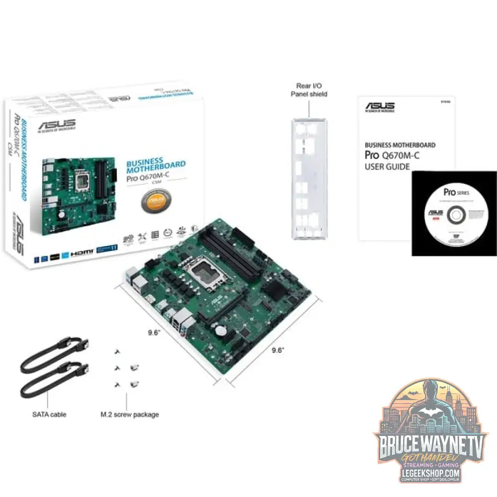 ASUS PRO Q670M-C-CSM - ASUS - vue 6