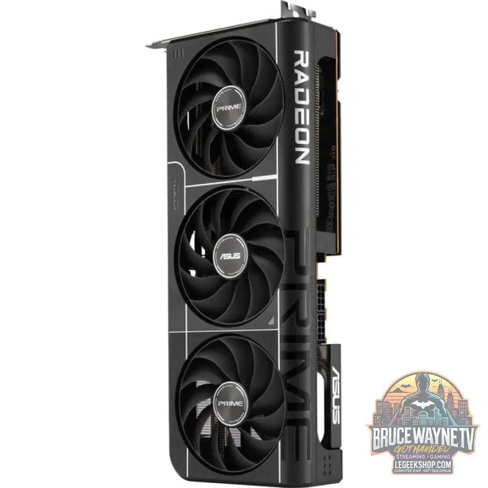 ASUS Radeon RX 9070 OC PRIME EVO Edition 16GB, carte graphique gris, RDNA4, GDDR6, 3x DisplayPort, 1x HDMI - ASUS - vue 7