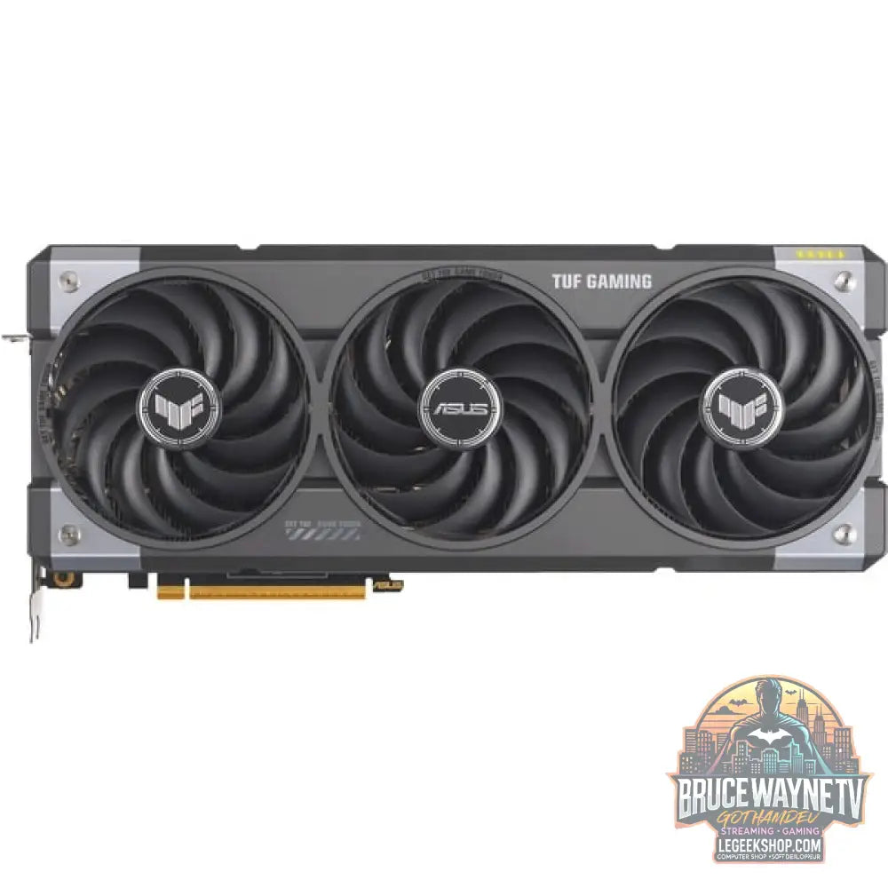 ASUS Radeon RX 9070 XT TUF GAMING OC, carte graphique gris, RDNA4, GDDR6, 3x DisplayPort, 1x HDMI 2.1 - ASUS - vue 2