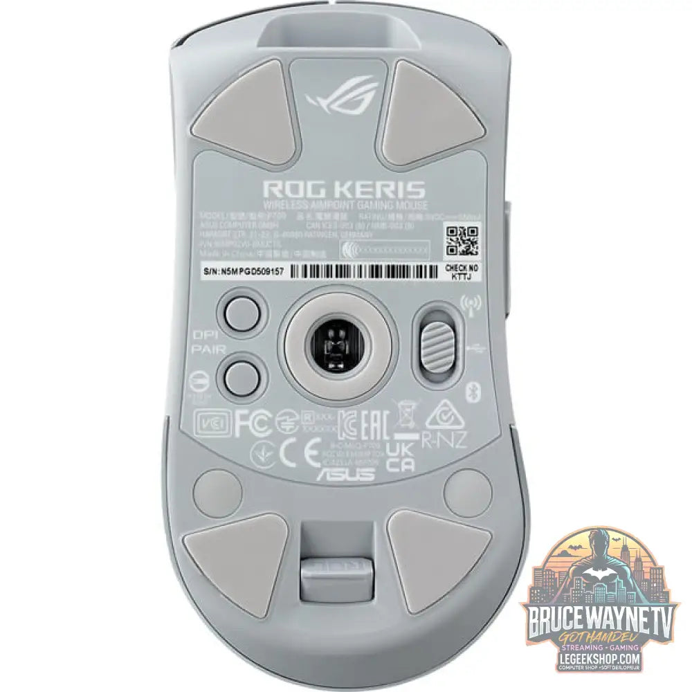 ASUS ROG Keris Wireless Aimpoint, souris gaming - vue 4
