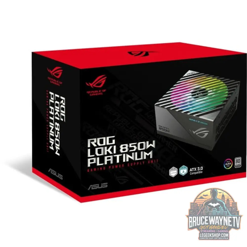 ASUS ROG Loki 850W Platinum, alimentation PC - ASUS - vue 14