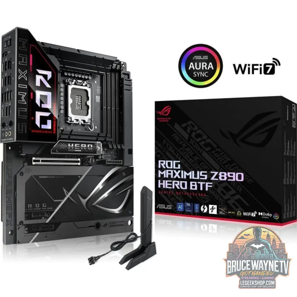 ASUS ROG MAXIMUS Z890 HERO BTF, carte mère - ASUS