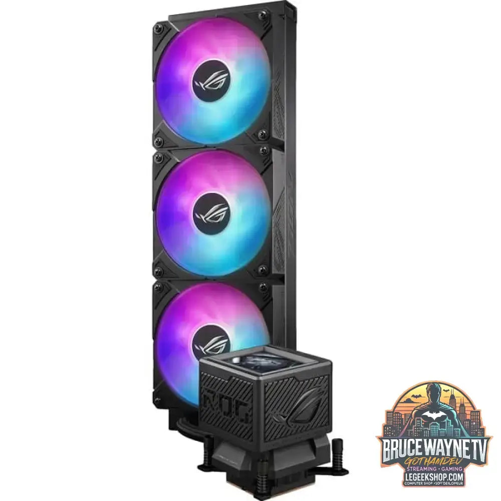 ASUS ROG Ryujin III 360 ARGB Extreme, Wasserkühlung schwarz - ASUS - vue 5