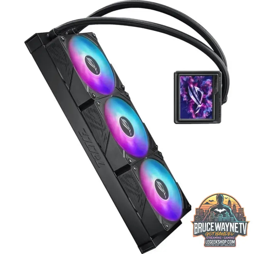 ASUS ROG Ryujin III 360 ARGB Extreme, Wasserkühlung schwarz - ASUS - vue 4
