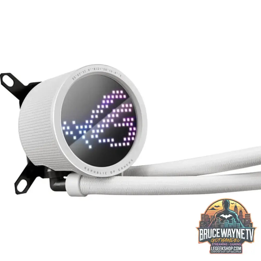 ASUS ROG RYUO III 360 ARGB White Edition, Wasserkühlung weiß - ASUS - vue 4