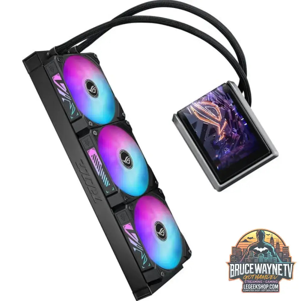 ASUS ROG RYUO IV 360 ARGB, Wasserkühlung schwarz - ASUS - vue 5