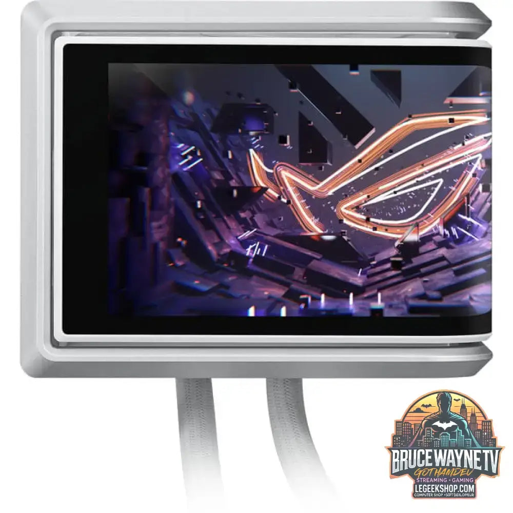 ASUS ROG RYUO IV 360 ARGB WHT, Wasserkühlung weiß - ASUS - vue 8
