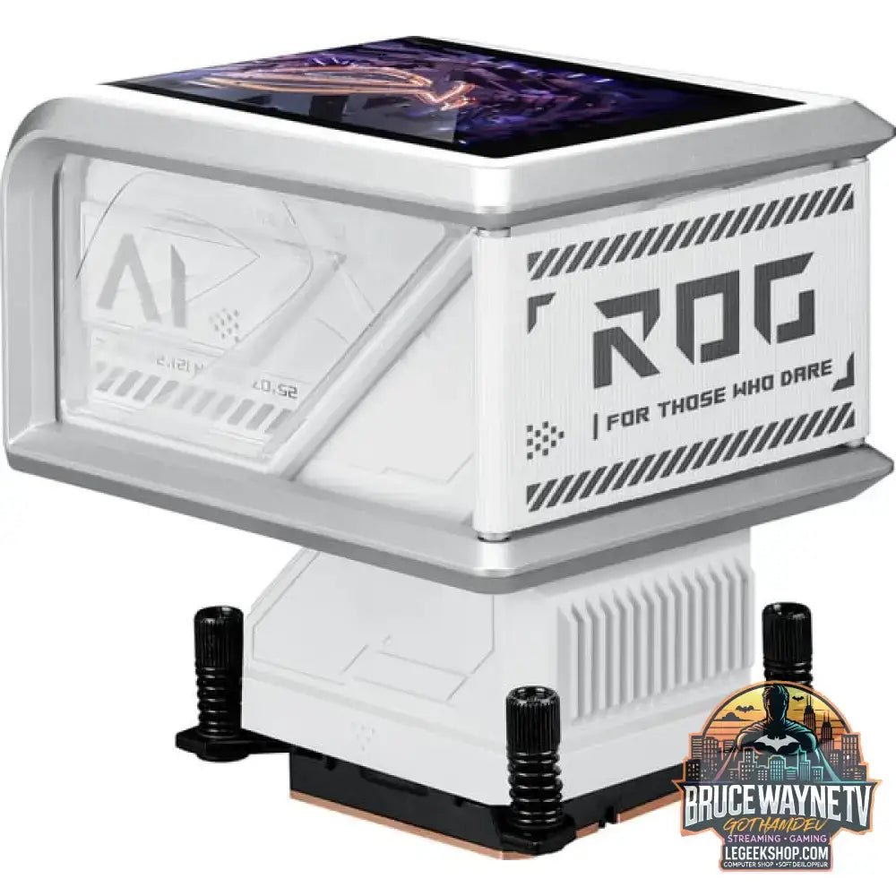 ASUS ROG RYUO IV 360 ARGB WHT, Wasserkühlung weiß - ASUS - vue 9