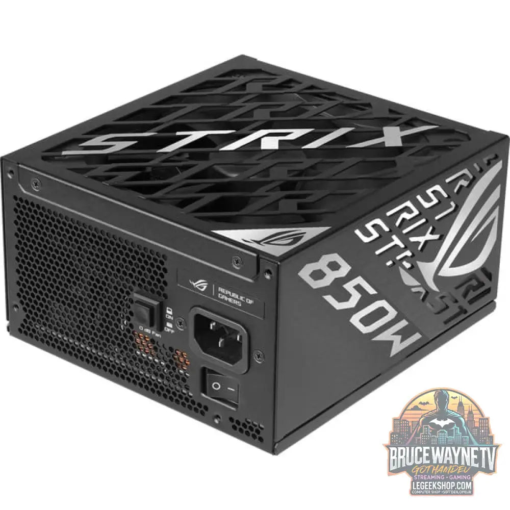 ASUS ROG Strix 850W Platinum (ROG Equalizer), alimentation PC - ASUS - vue 2