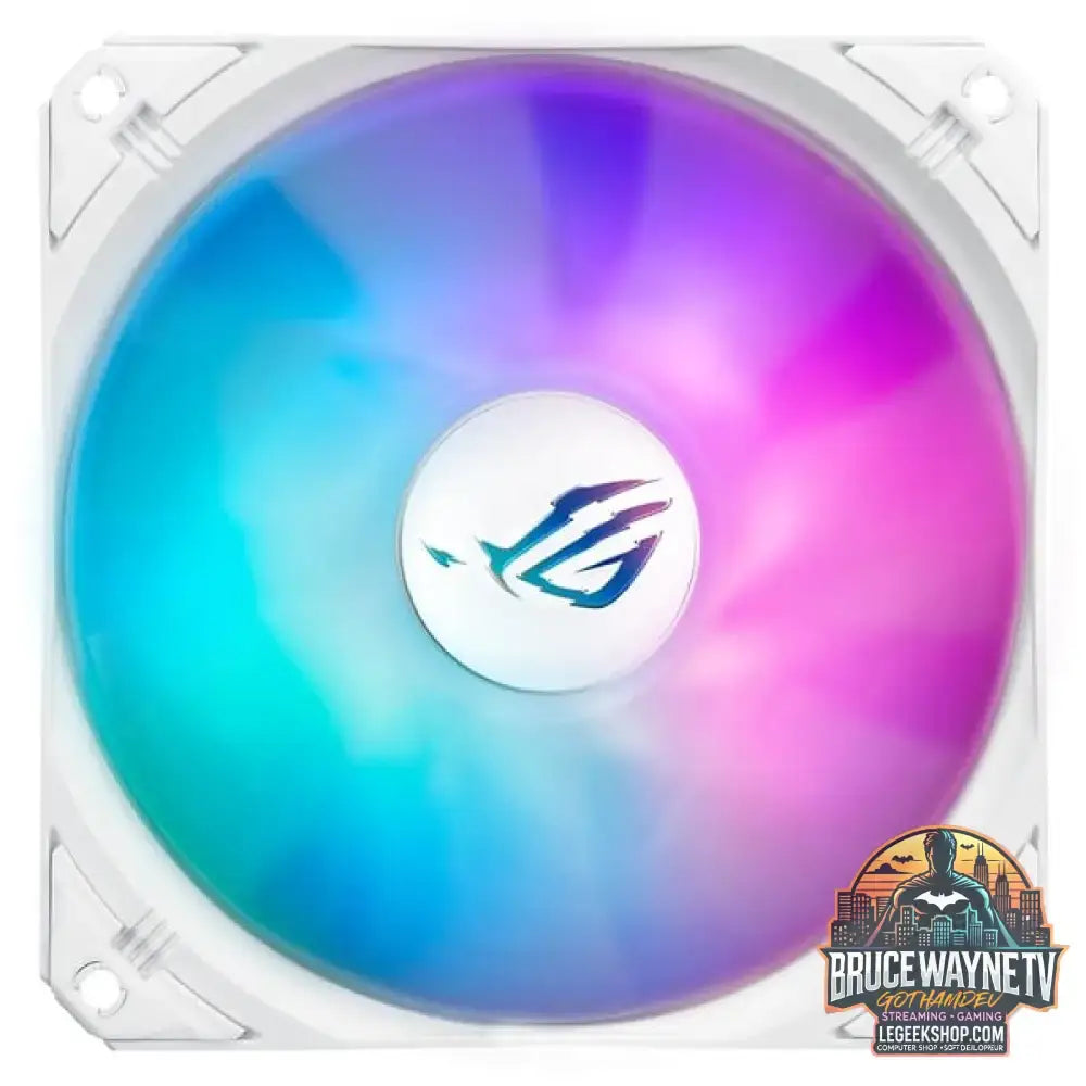 ASUS ROG STRIX LC III 240mm ARGB White Edition, Wasserkühlung weiß - ASUS - vue 9