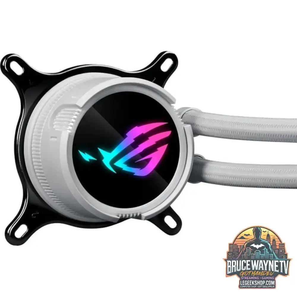 ASUS ROG STRIX LC III 240mm ARGB White Edition, Wasserkühlung weiß - ASUS - vue 7