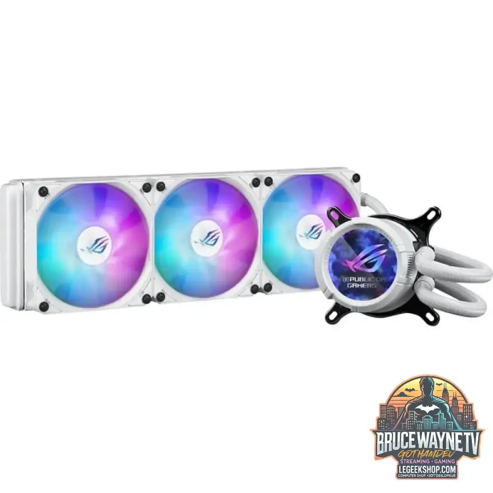 ASUS ROG STRIX LC III 360 ARGB LCD, Wasserkühlung weiß - ASUS