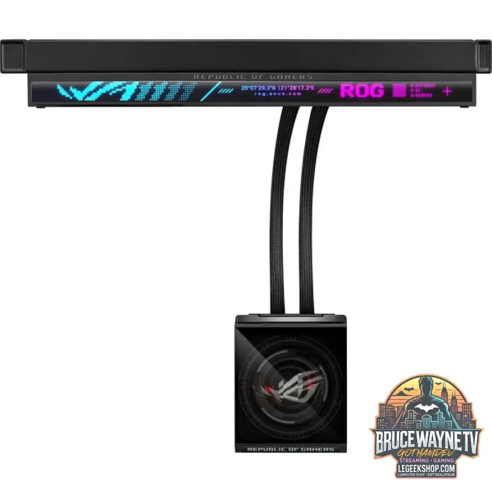 ASUS ROG Strix SLC IV 360 ARGB LCD, Wasserkühlung schwarz - ASUS - vue 5