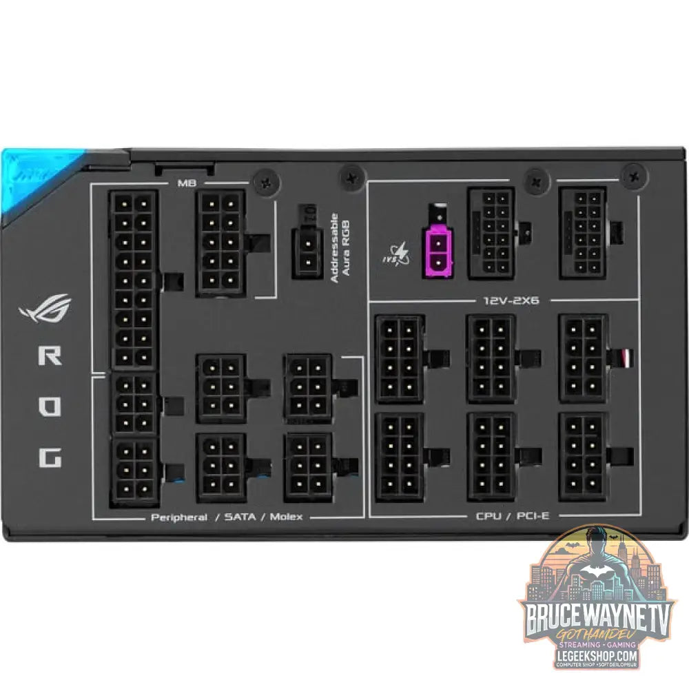 ASUS ROG Thor 1600W Titanium III EVO (ROG Equalizer), alimentation PC - ASUS - vue 6