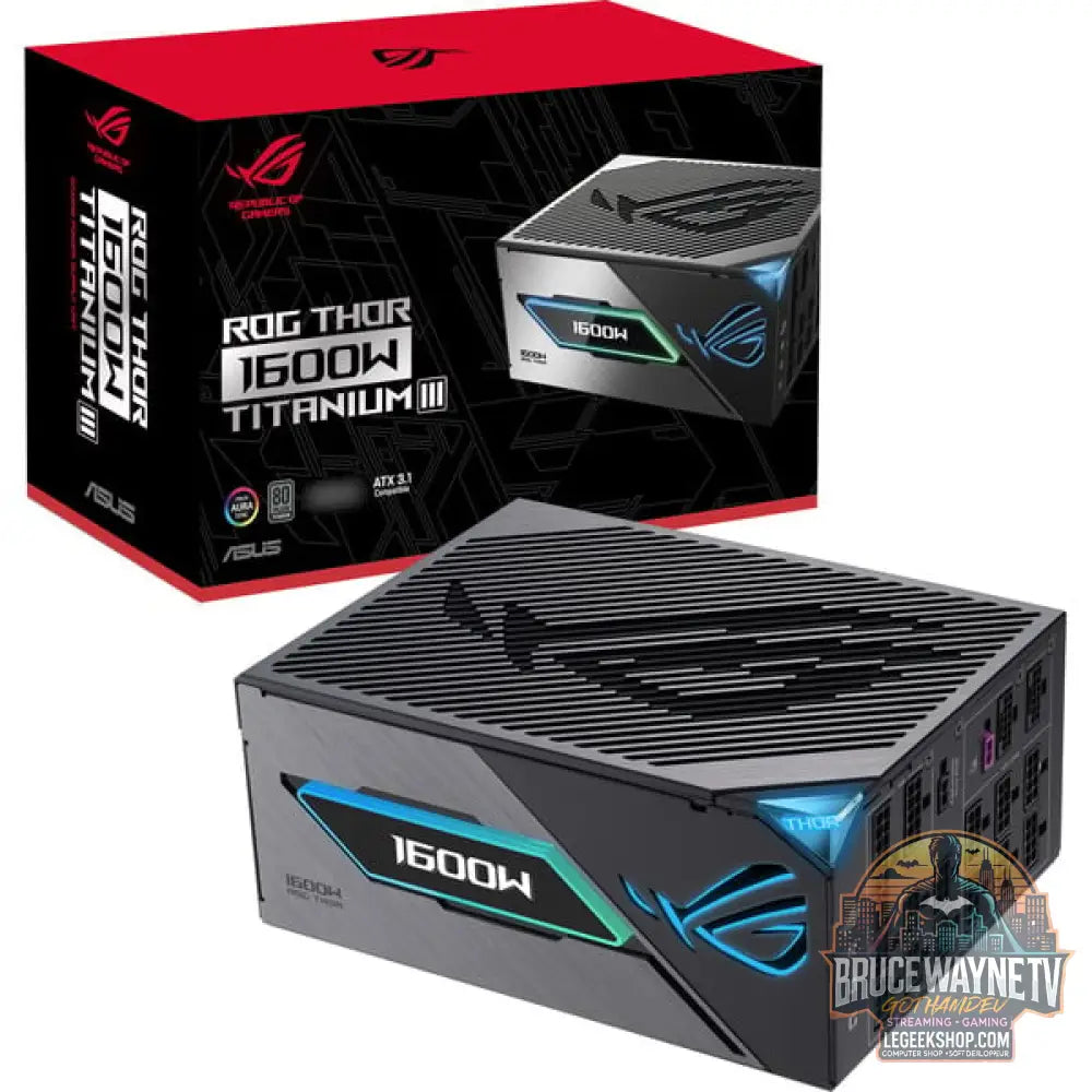 ASUS ROG Thor 1600W Titanium III EVO (ROG Equalizer), alimentation PC - ASUS