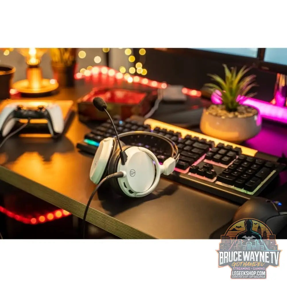 Audio-Technica ATH-GL3WH, casque gaming - vue 11