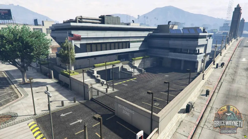 🗺️ Ibonoja MRPD Mission Row Police Station — mapping police fivem, vue 13, LeGeekShop