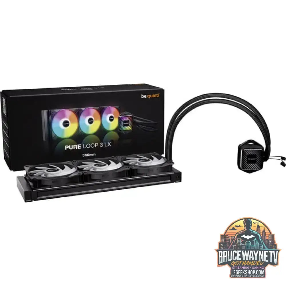 be quiet! Pure Loop 3 LX 360mm, Wasserkühlung schwarz - be quiet!