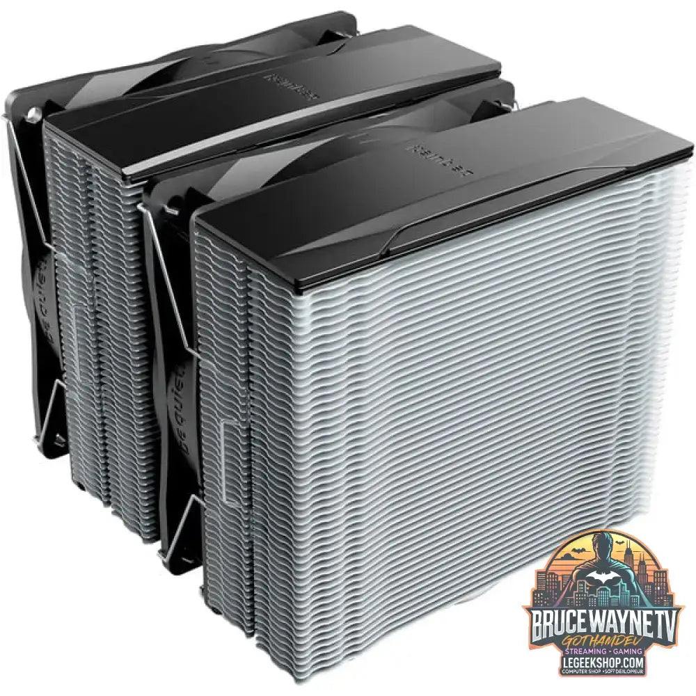be quiet! Pure Rock Pro 3, CPU-Kühler schwarz/silber, 120 mm - be quiet! - vue 2