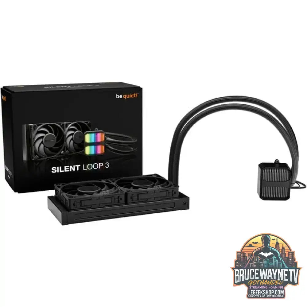 be quiet! Silent Loop 3 240mm, Wasserkühlung schwarz, nachfüllbar - be quiet! - vue 3