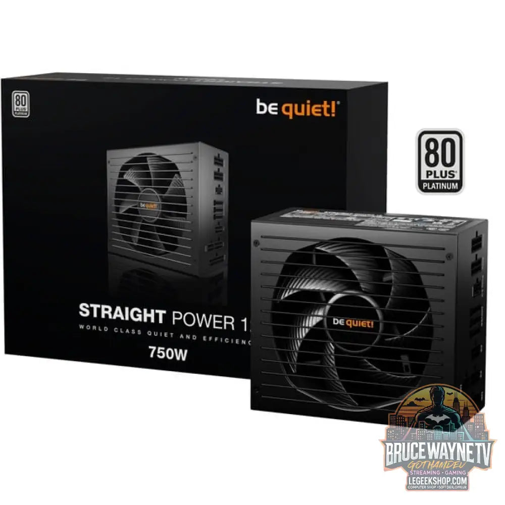 be quiet! Straight Power 12 Platinum 750W ATX3.1, alimentation PC