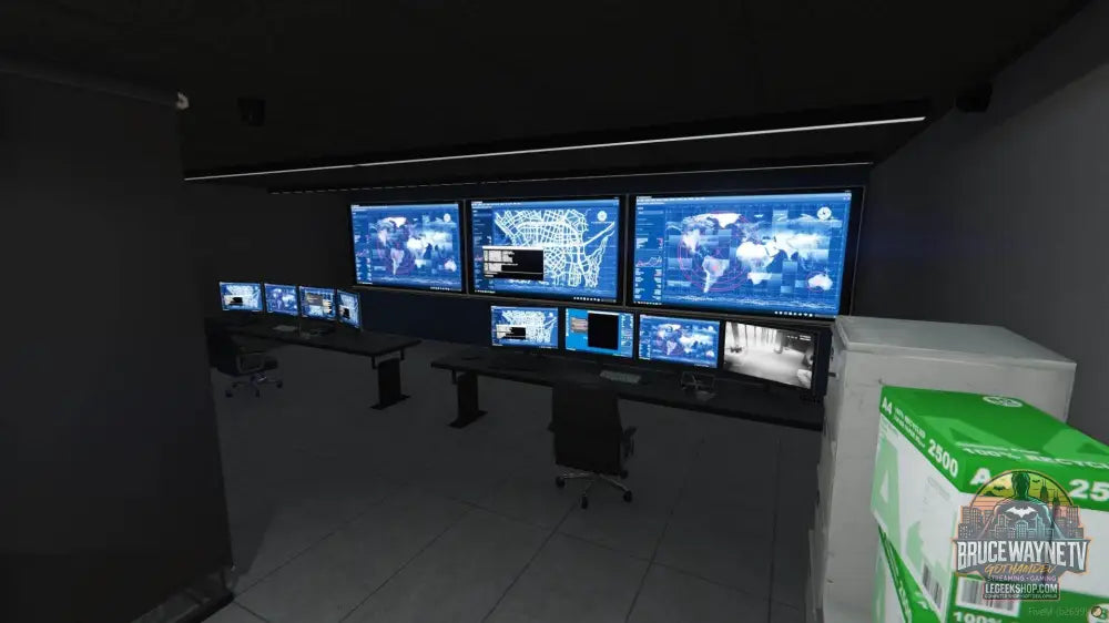 🗺️ Ibonoja MRPD Mission Row Police Station — mapping police fivem, vue 19, LeGeekShop