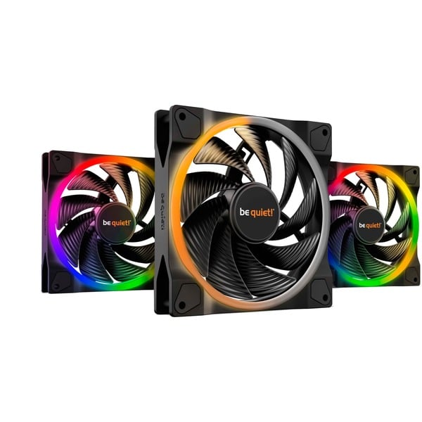 be quiet! Light Wings PWM 140 mm high-speed Triple Pack, Gehäuselüfter - be quiet!