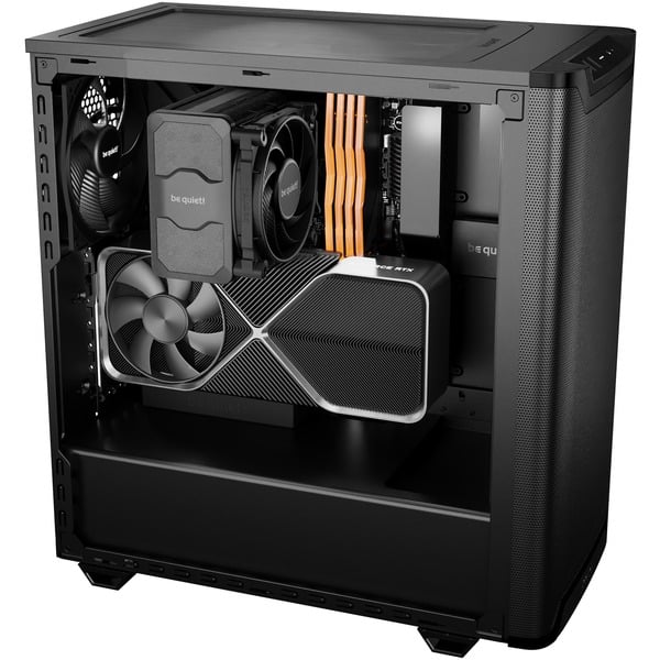 be quiet! PURE BASE 501 Airflow Window, Tower-Gehäuse - be quiet! - vue 3