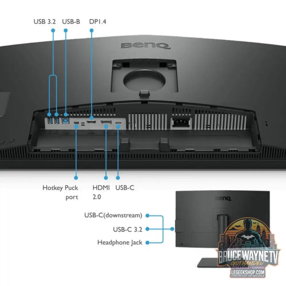BenQ PD2706U 27" 3840 × 2160 px IPS 60 Hz - BenQ - vue 9