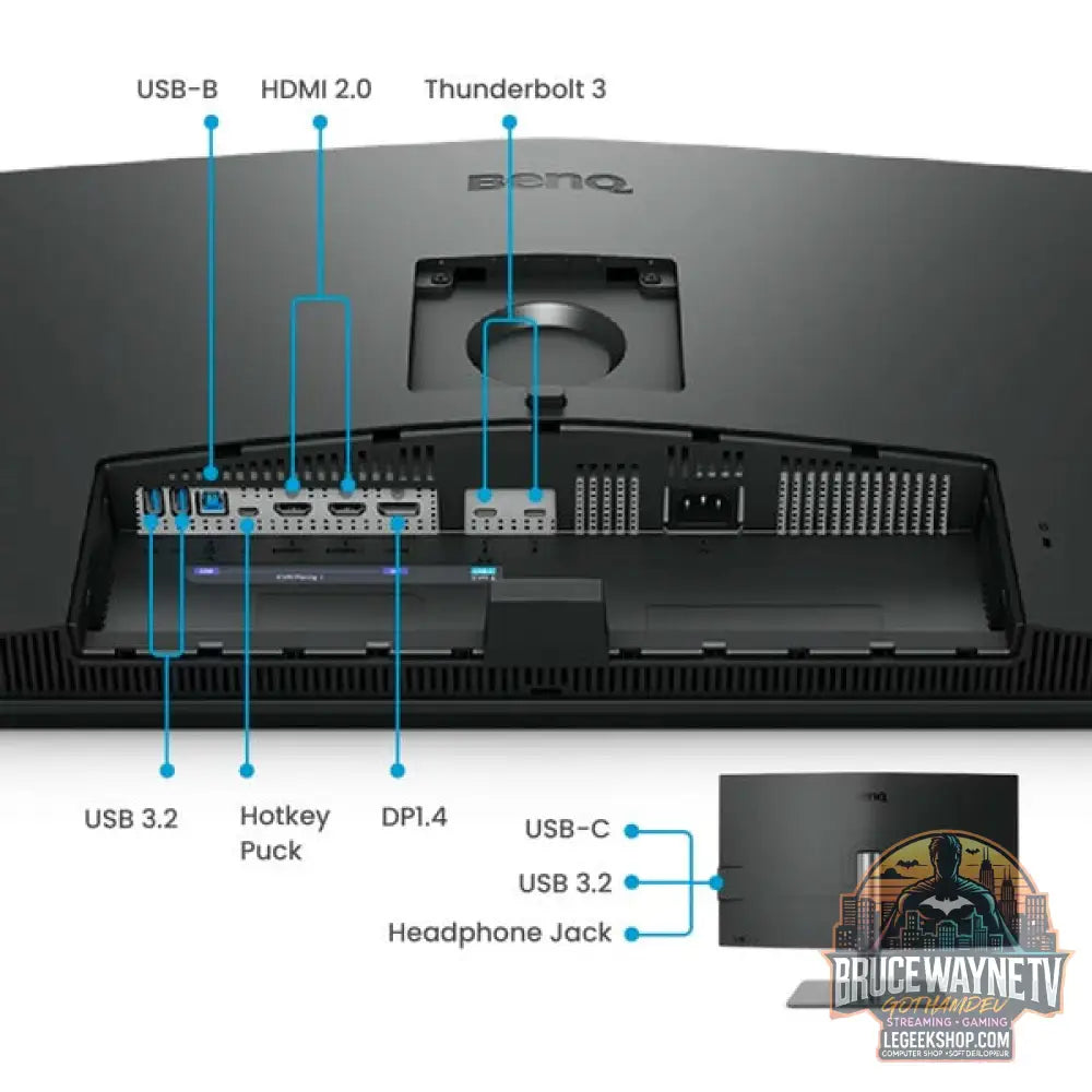 BenQ PD3225U 31,5" 3840 × 2160 px IPS 60 Hz - BenQ - vue 8