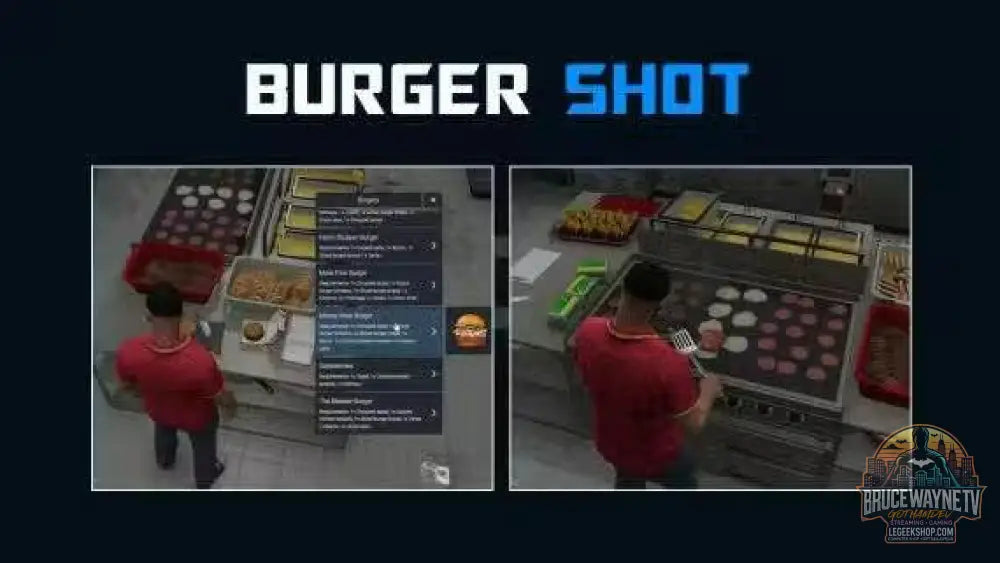 DRC Burgershot Job - Legeekshop