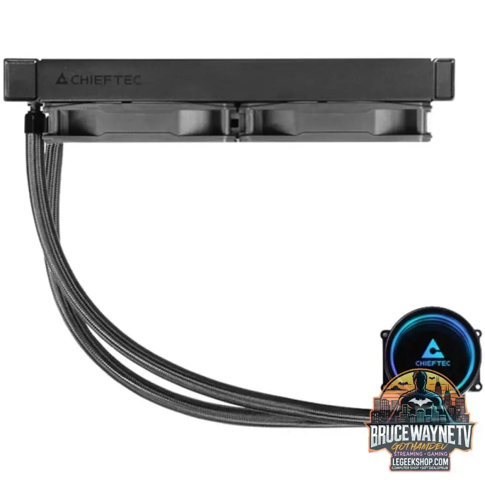 Chieftec ICEBERG 240 DARK, Wasserkühlung schwarz - Chieftec - vue 4