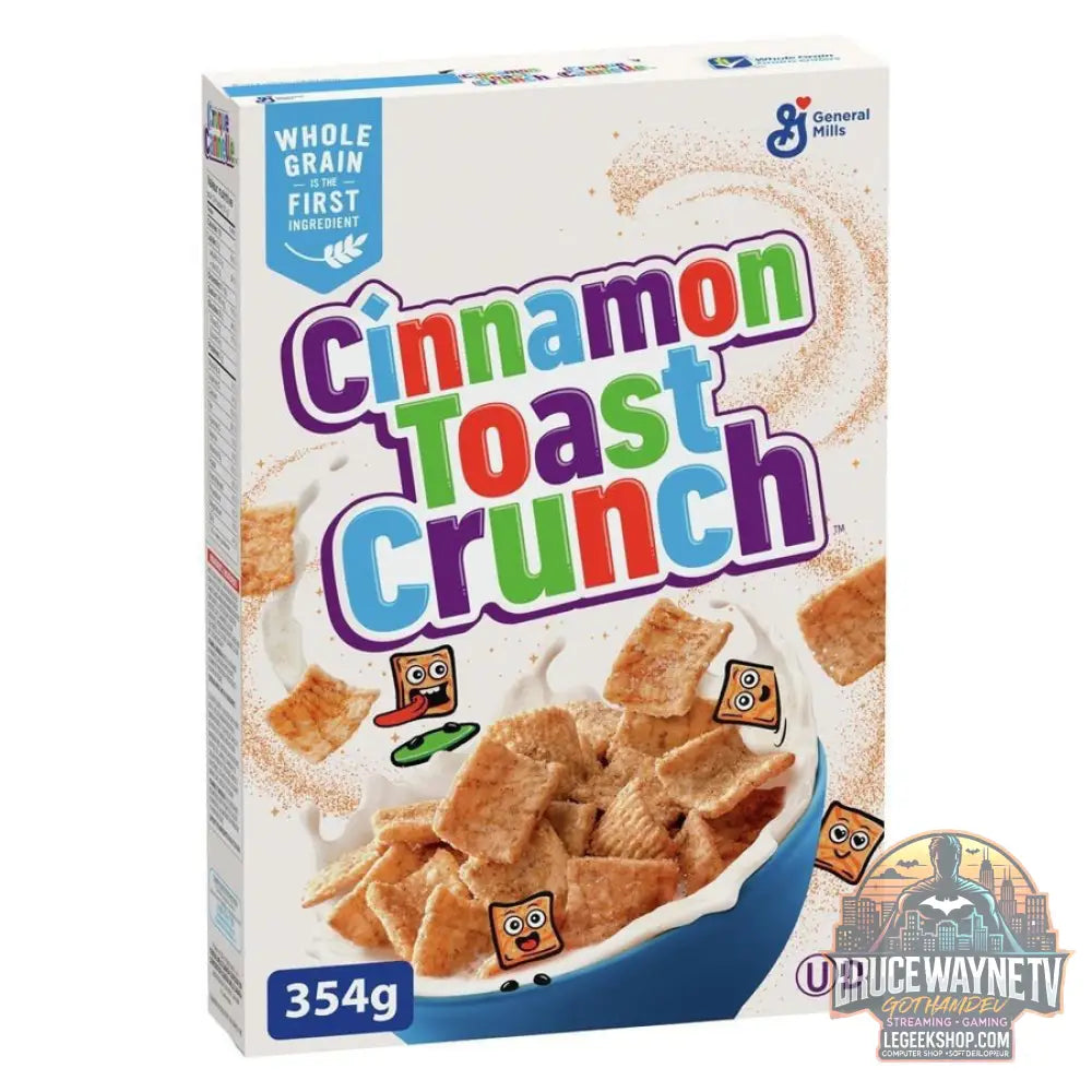 Cinnamon Toast Crunch céréales à la cannelle de 354g (Paquet de 12) - Snacks & boissons importés
