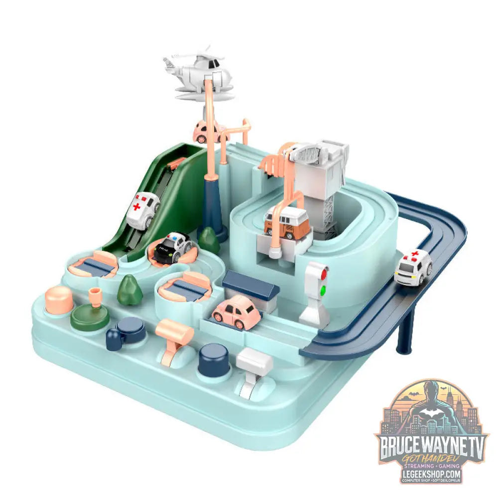 Circuit Voitures Parking Rails Aventure Jouet Enfant Piste - 688 2style - Jouet Circuit