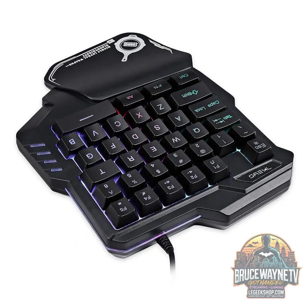 Clavier Gaming Mécanique Une Main RGB Portable Mini - G30 - Clavier Gaming