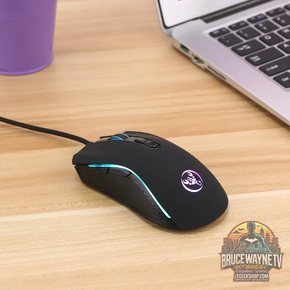Clavier Gaming USB Filaire LED Rétroéclairé Flottant - Mouse - Clavier Gaming