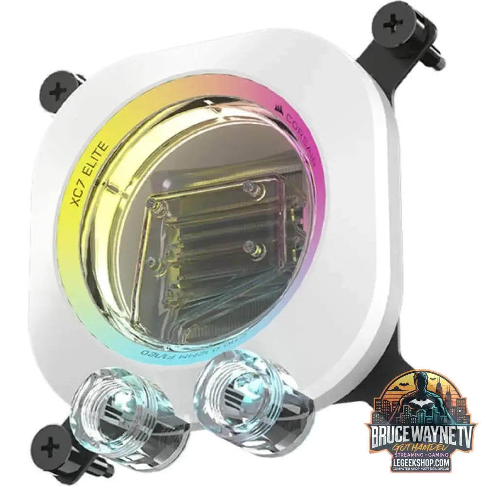 Corsair HydroX iCUE LINK XH505i RX 360 RGB Kit, Wasserkühlung weiß - Corsair - vue 3