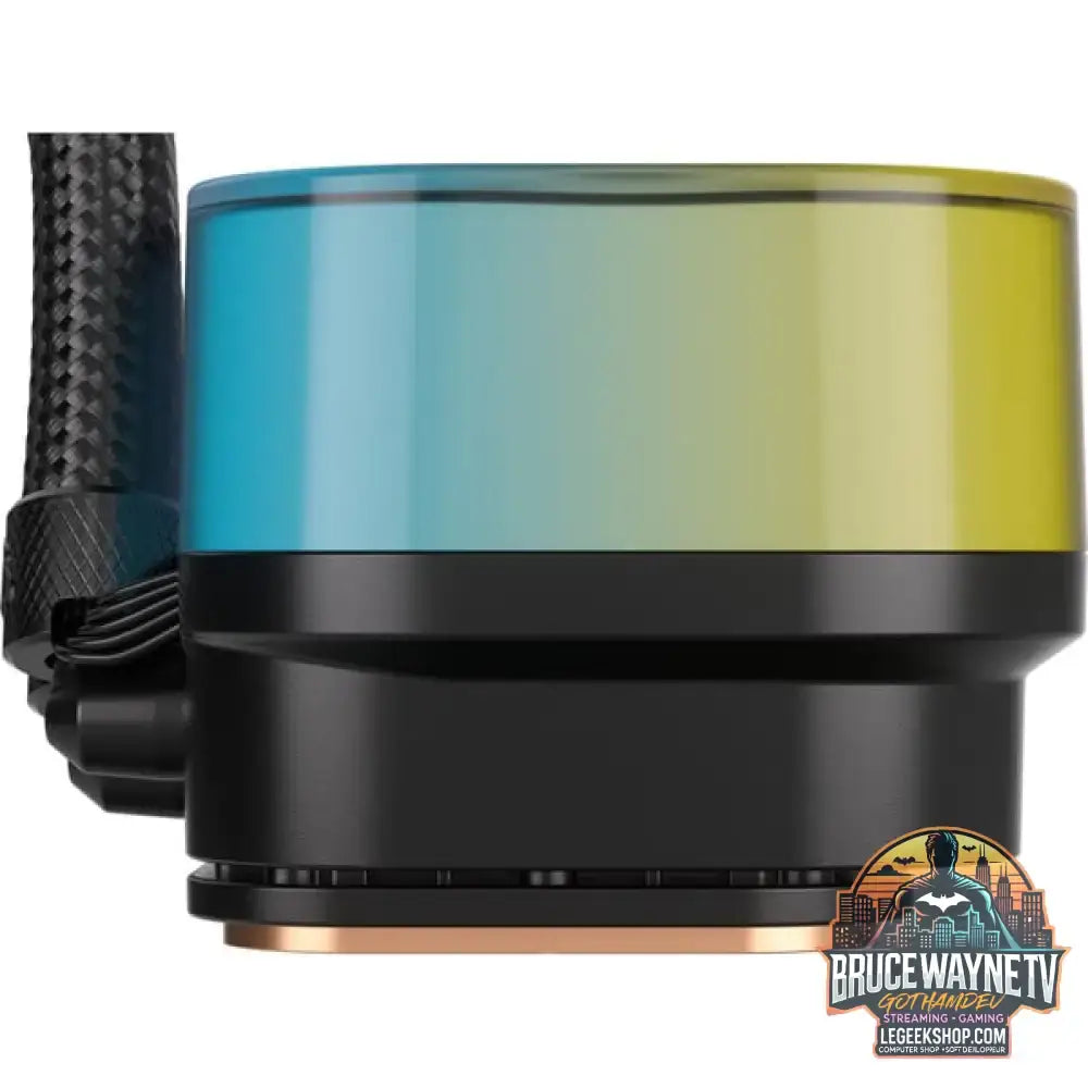 Corsair iCUE LINK H115i RGB, Wasserkühlung schwarz - Corsair - vue 7