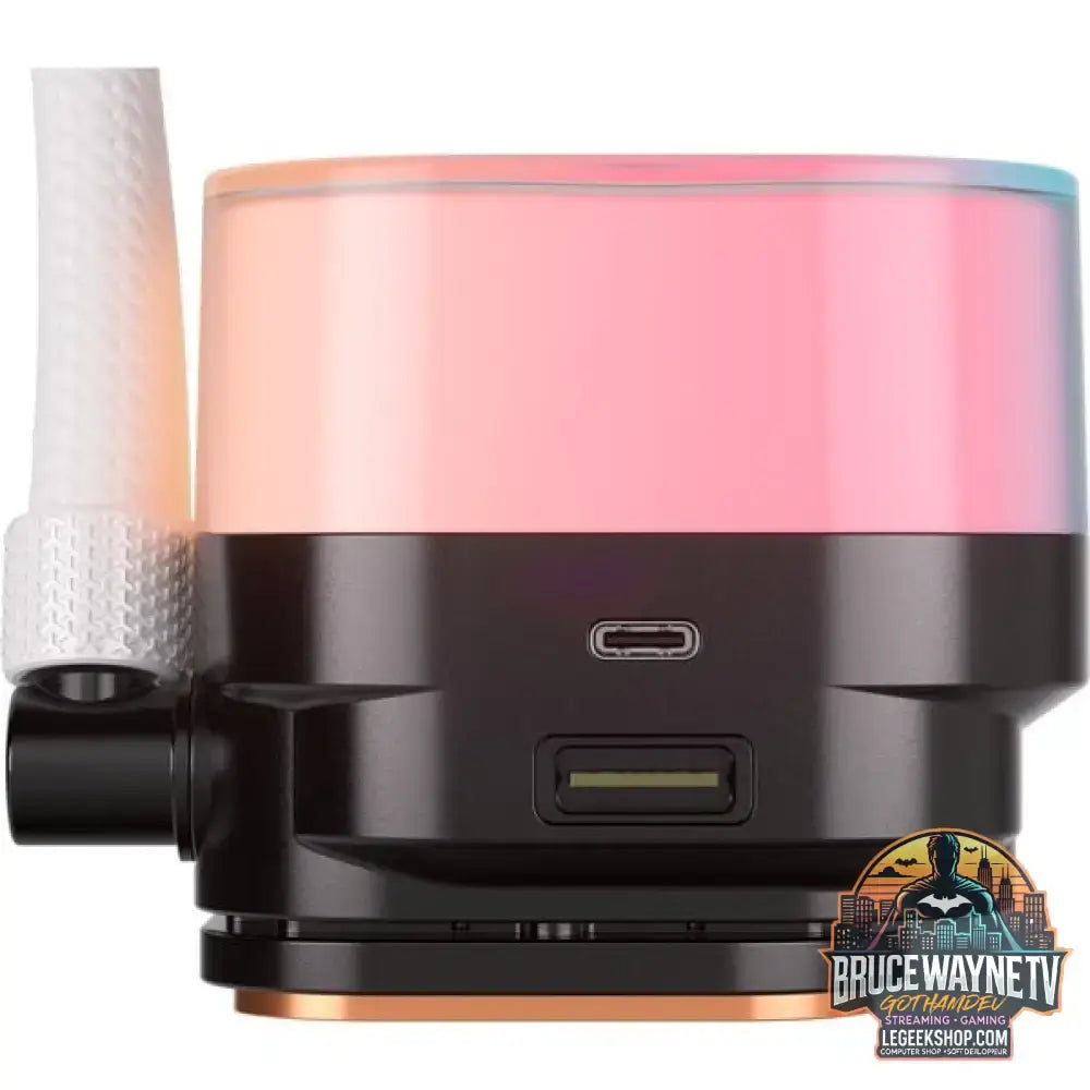 Corsair iCUE LINK TITAN 360 RX LCD RGB, Wasserkühlung weiß - Corsair - vue 12