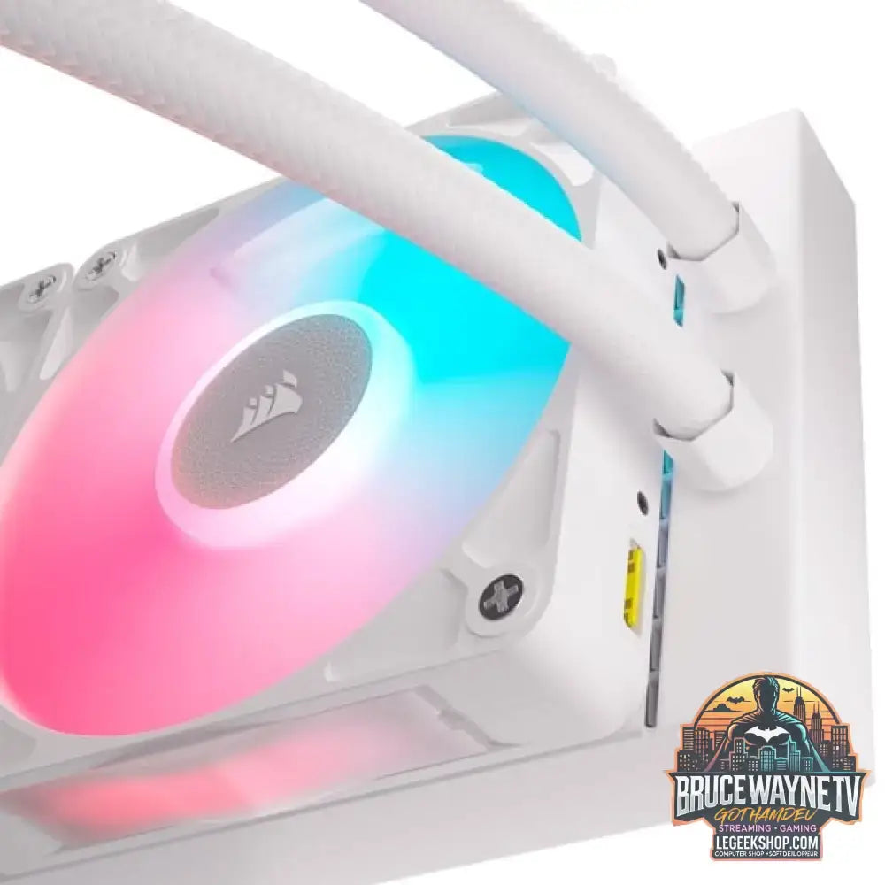Corsair iCUE LINK TITAN 360 RX LCD RGB, Wasserkühlung weiß - Corsair - vue 18