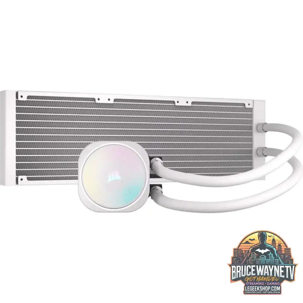 Corsair NAUTILUS 360 RS ARGB, Wasserkühlung weiß - Corsair - vue 4