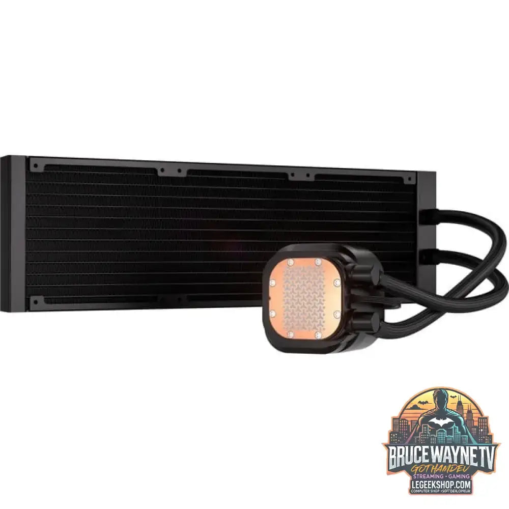 Corsair NAUTILUS 360 RS ARGB, Wasserkühlung schwarz - Corsair - vue 5