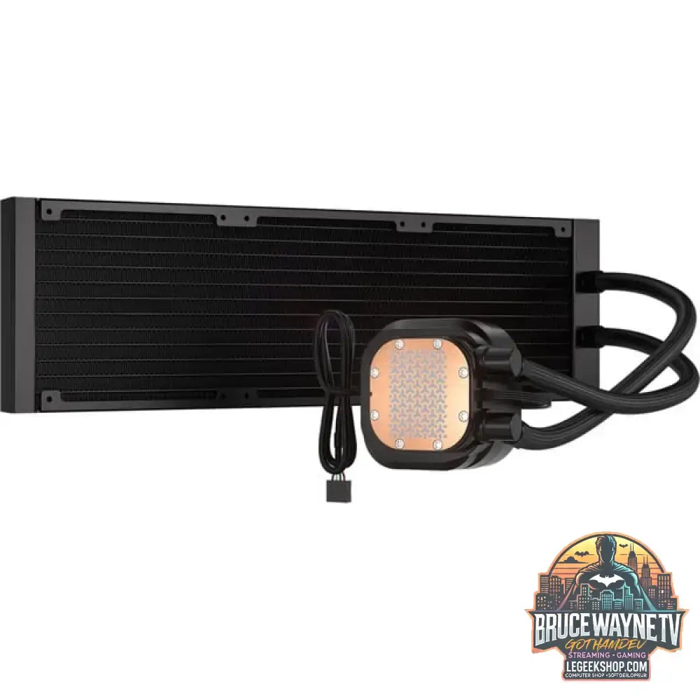 Corsair NAUTILUS 360 RS LCD, Wasserkühlung schwarz - Corsair - vue 5